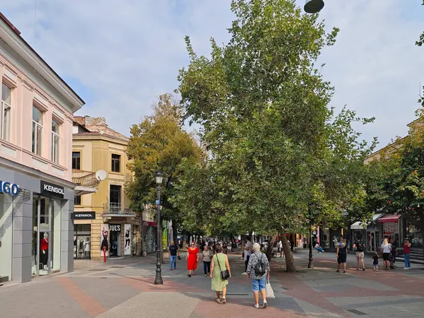 PLOVDIV, BULGARIA - 6 EYLÜL 2024: Bulgaristan 'ın Filibe kentinin şaşırtıcı Panoraması