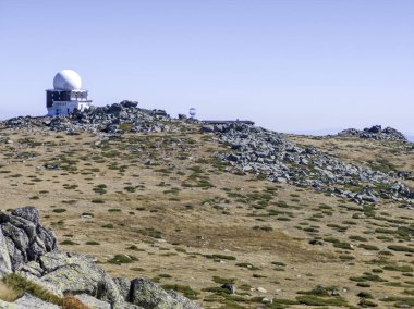 Bulgaristan 'ın Cherni Vrah zirvesi yakınlarındaki Vitosha Dağı' nın şaşırtıcı sonbahar manzarası
