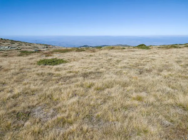 Bulgaristan 'ın Cherni Vrah zirvesi yakınlarındaki Vitosha Dağı' nın şaşırtıcı sonbahar manzarası