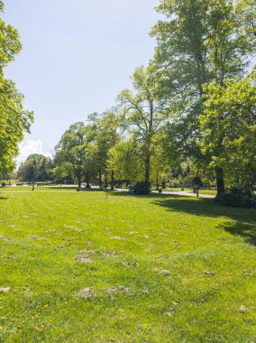 Bulgaristan 'ın Sofya kentindeki Borisova gradina (Boris Garden)' ın İnanılmaz Baharı