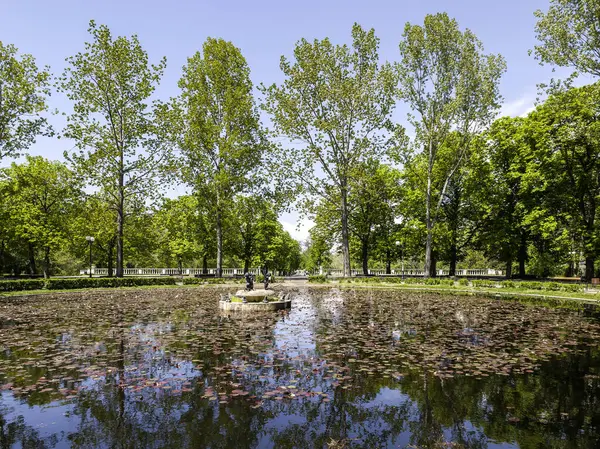 Bulgaristan 'ın Sofya kentindeki Borisova gradina (Boris Garden)' ın İnanılmaz Baharı