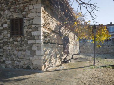 Bulgaristan 'ın Burgaz Bölgesi' nin Nessebar kentinin Büyüleyici Panoraması