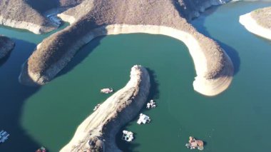 Vacha (Antonivanovtsi) Reservoir, Rodop Dağları, Filibe Bölgesi, Bulgaristan
