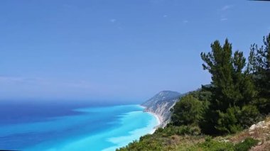 Lefkada Sahil Hattı, İyon Adaları, Yunanistan 'ın İnanılmaz Panoraması