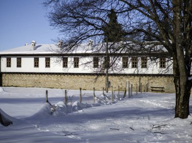 19. yüzyıl Sokolski Manastırı Kış Manastırı Kutsal Ana Varsayımı, Gabrovo Bölgesi, Bulgaristan