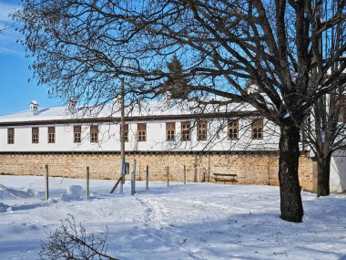 19. yüzyıl Sokolski Manastırı Kış Manastırı Kutsal Ana Varsayımı, Gabrovo Bölgesi, Bulgaristan