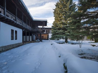 19. yüzyıl Sokolski Manastırı Kış Manastırı Kutsal Ana Varsayımı, Gabrovo Bölgesi, Bulgaristan
