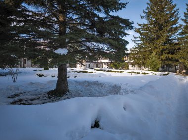 19. yüzyıl Sokolski Manastırı Kış Manastırı Kutsal Ana Varsayımı, Gabrovo Bölgesi, Bulgaristan