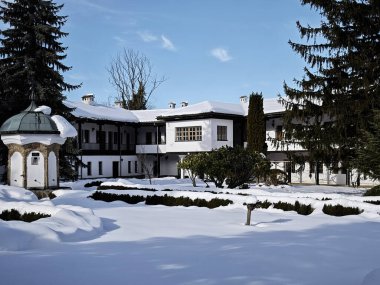19. yüzyıl Sokolski Manastırı Kış Manastırı Kutsal Ana Varsayımı, Gabrovo Bölgesi, Bulgaristan