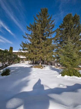 19. yüzyıl Sokolski Manastırı Kış Manastırı Kutsal Ana Varsayımı, Gabrovo Bölgesi, Bulgaristan
