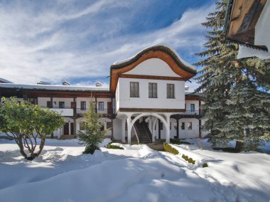 19. yüzyıl Sokolski Manastırı Kış Manastırı Kutsal Ana Varsayımı, Gabrovo Bölgesi, Bulgaristan