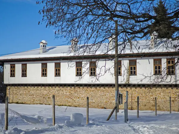 19. yüzyıl Sokolski Manastırı Kış Manastırı Kutsal Ana Varsayımı, Gabrovo Bölgesi, Bulgaristan