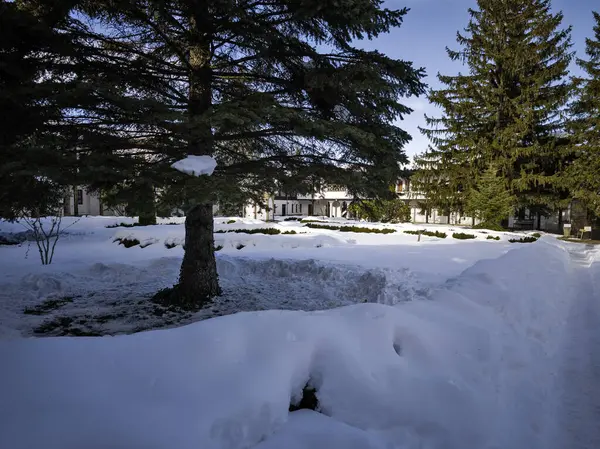 19. yüzyıl Sokolski Manastırı Kış Manastırı Kutsal Ana Varsayımı, Gabrovo Bölgesi, Bulgaristan