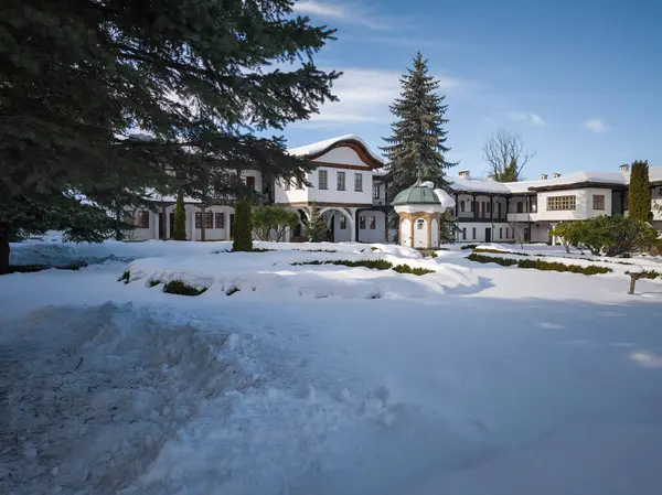 19. yüzyıl Sokolski Manastırı Kış Manastırı Kutsal Ana Varsayımı, Gabrovo Bölgesi, Bulgaristan