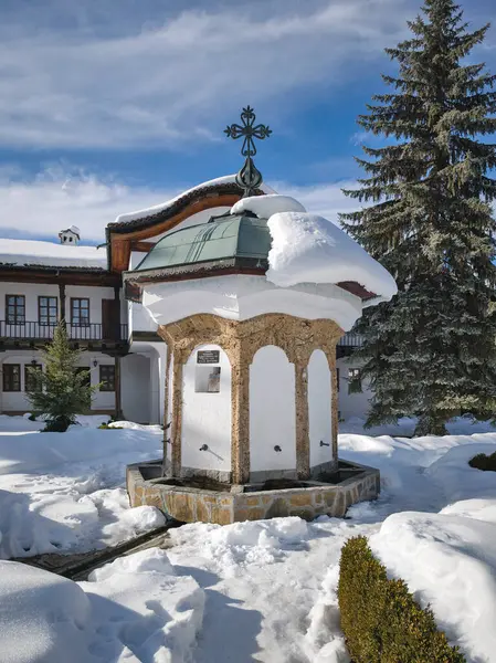 19. yüzyıl Sokolski Manastırı Kış Manastırı Kutsal Ana Varsayımı, Gabrovo Bölgesi, Bulgaristan
