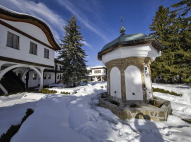 19. yüzyıl Sokolski Manastırı Kış Manastırı Kutsal Ana Varsayımı, Gabrovo Bölgesi, Bulgaristan