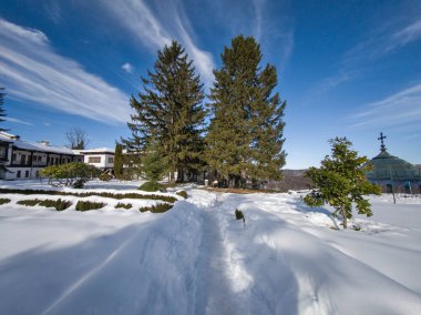 19. yüzyıl Sokolski Manastırı Kış Manastırı Kutsal Ana Varsayımı, Gabrovo Bölgesi, Bulgaristan