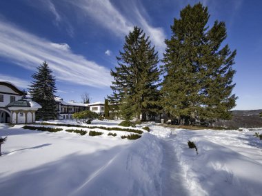 19. yüzyıl Sokolski Manastırı Kış Manastırı Kutsal Ana Varsayımı, Gabrovo Bölgesi, Bulgaristan