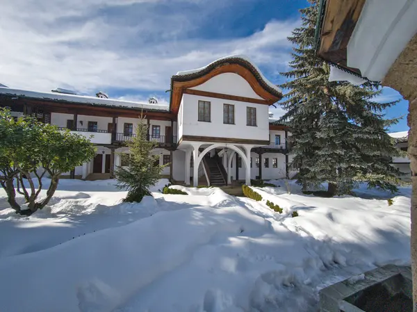 19. yüzyıl Sokolski Manastırı Kış Manastırı Kutsal Ana Varsayımı, Gabrovo Bölgesi, Bulgaristan