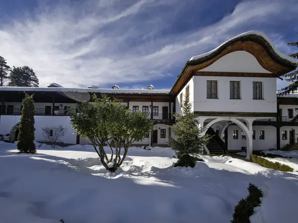 19. yüzyıl Sokolski Manastırı Kış Manastırı Kutsal Ana Varsayımı, Gabrovo Bölgesi, Bulgaristan
