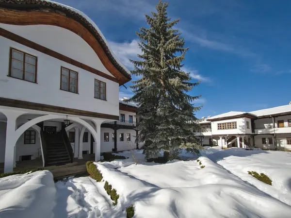 19. yüzyıl Sokolski Manastırı Kış Manastırı Kutsal Ana Varsayımı, Gabrovo Bölgesi, Bulgaristan