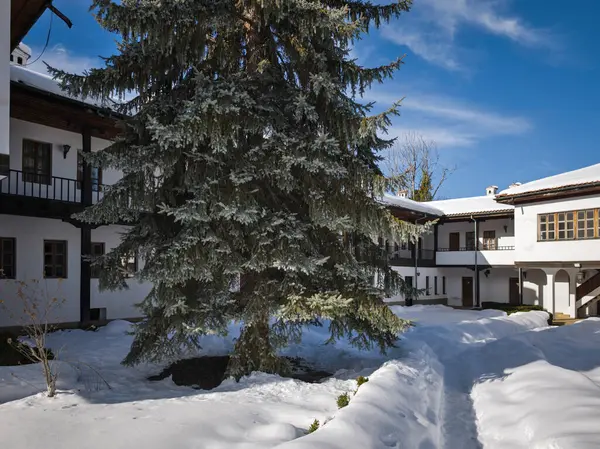 19. yüzyıl Sokolski Manastırı Kış Manastırı Kutsal Ana Varsayımı, Gabrovo Bölgesi, Bulgaristan