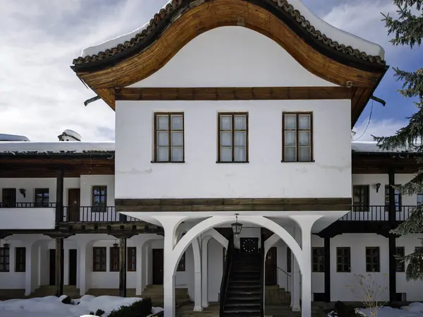 19. yüzyıl Sokolski Manastırı Kış Manastırı Kutsal Ana Varsayımı, Gabrovo Bölgesi, Bulgaristan