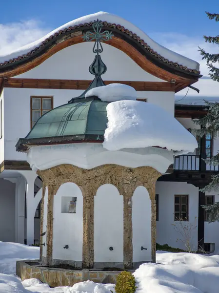 19. yüzyıl Sokolski Manastırı Kış Manastırı Kutsal Ana Varsayımı, Gabrovo Bölgesi, Bulgaristan