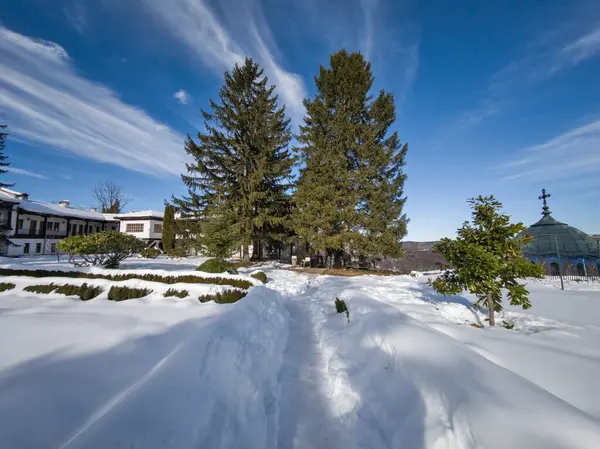 19. yüzyıl Sokolski Manastırı Kış Manastırı Kutsal Ana Varsayımı, Gabrovo Bölgesi, Bulgaristan