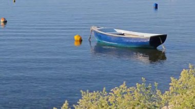 Skiathos Town, Sporades, Thessaly, Yunanistan 'ın Muhteşem Panoraması