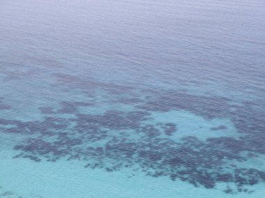 Pefkoulia plajı yakınlarındaki Lefkada 'nın muhteşem manzarası, İyon Adaları, Yunanistan