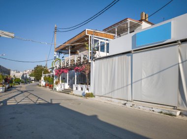 Eski Skiathos, Sporades, Thessaly, Yunanistan 'ın muhteşem manzarası