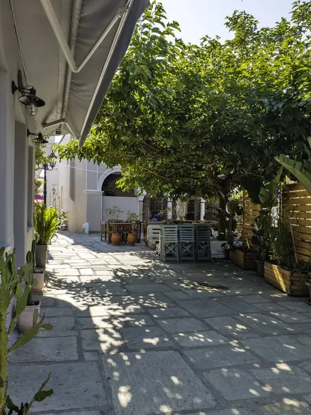 Eski Skiathos, Sporades, Thessaly, Yunanistan 'ın muhteşem manzarası