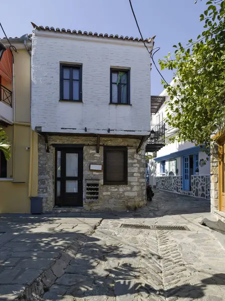 Eski Skiathos, Sporades, Thessaly, Yunanistan 'ın muhteşem manzarası