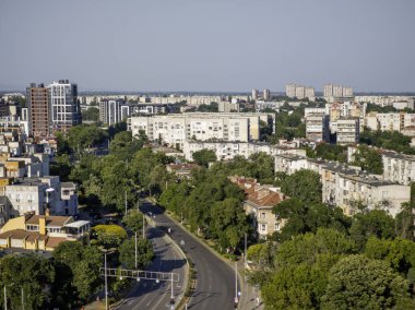 PLOVDIV, BULGARIA - 24 Haziran 2025: Bulgaristan 'ın Filibe kentinin Şaşırtıcı Panoraması
