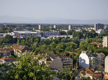 PLOVDIV, BULGARIA - 24 Haziran 2025: Bulgaristan 'ın Filibe kentinin Şaşırtıcı Panoraması
