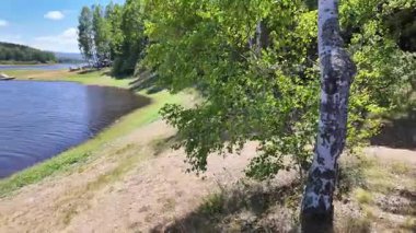 Sırbistan 'ın Vlasina Gölü' nün Muhteşem Yaz Panoraması