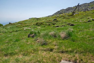 Bulgaristan 'ın Vitosha Dağı' nın İnanılmaz Bahar Manzarası