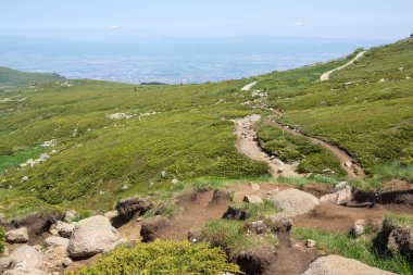 Bulgaristan 'ın Vitosha Dağı' nın İnanılmaz Bahar Manzarası