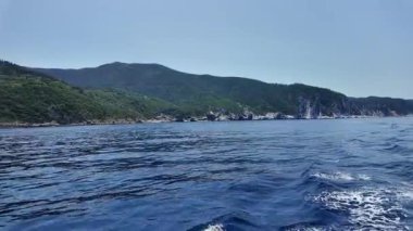 Atina, Sporades, Teselya ve Yunanistan 'ın inanılmaz kıyı şeridi manzarası