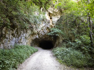Bulgaristan 'ın Tran kenti yakınlarındaki Erma Nehri Boğazı' nın şaşırtıcı yaz manzarası