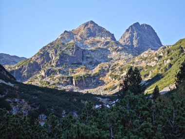 Amazing Autumn Landscape of Rila Mountain near Malyovitsa peak, Bulgaria