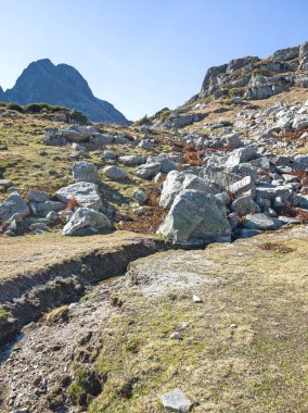 Amazing Autumn Landscape of Rila Mountain near Malyovitsa peak, Bulgaria