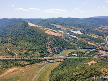 Bulgaristan 'ın Varna Bölgesi, Tsonevo Baraj Havalimanı manzarası