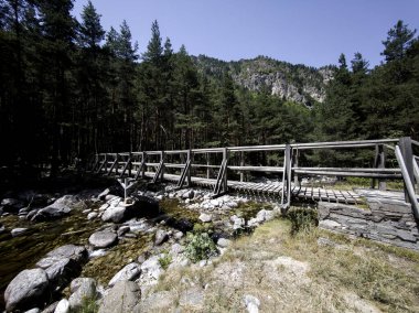 Beli Iskar Nehri yakınlarındaki Rila Dağı, Sofya Bölgesi, Bulgaristan