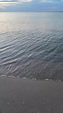 Bulgaristan 'ın Dobrich Bölgesi' ndeki Kranevo köyünün Anazing Gündoğumu manzarası