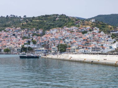Atina 'nın şaşırtıcı Panorama' sı, Sporades, Teselya, Yunanistan