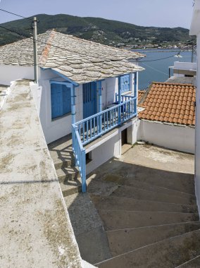 Atina 'nın şaşırtıcı Panorama' sı, Sporades, Teselya, Yunanistan