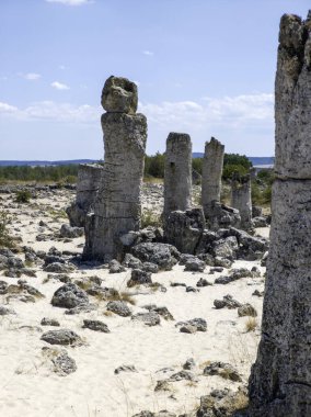 Pobiti Kamani (Upright Stones), Varna bölgesi, Bulgaristan