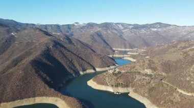 Vacha (Antonivanovtsi) Reservoir, Rodop Dağları, Filibe Bölgesi, Bulgaristan